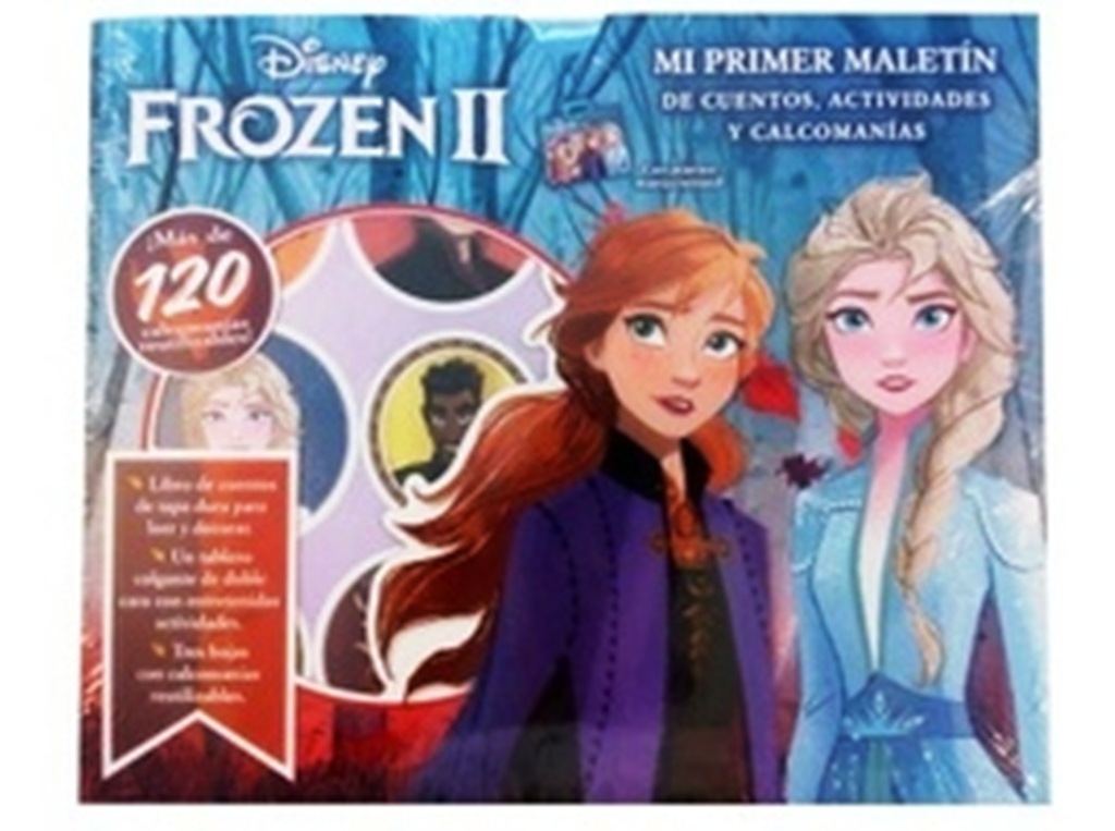 MI PRIMER MALETIN DE CUENTOS, ACTIVIDADES Y CALCOMANIAS. FROZEN II