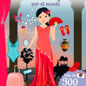 PEGATINAS - LAS CHICAS VIAJAN POR EL MUNDO
