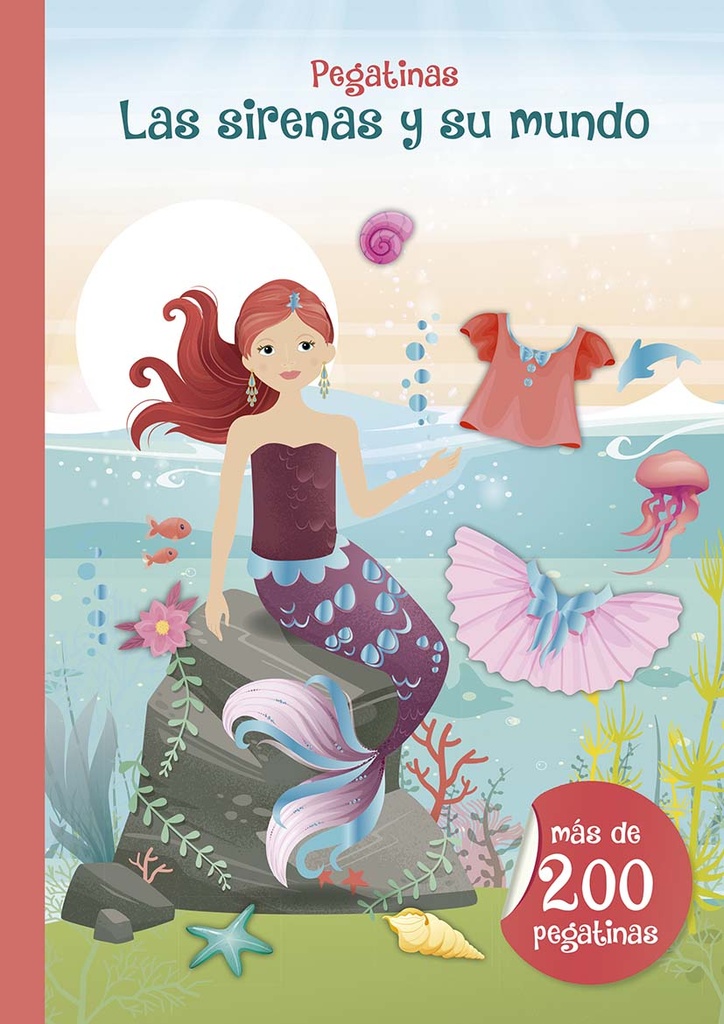 Pegatinas. Las sirenas y su mundo