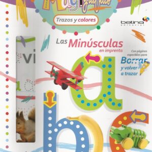 MAGIGRAFIAS TRAZOS Y COLORES LAS MINUSCULAS EN IMPRENTA