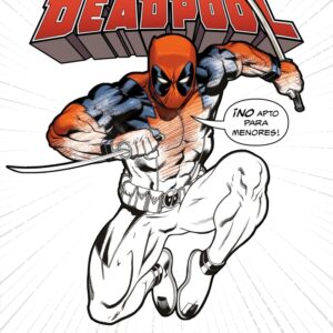 DEADPOOL PARA COLOREAR