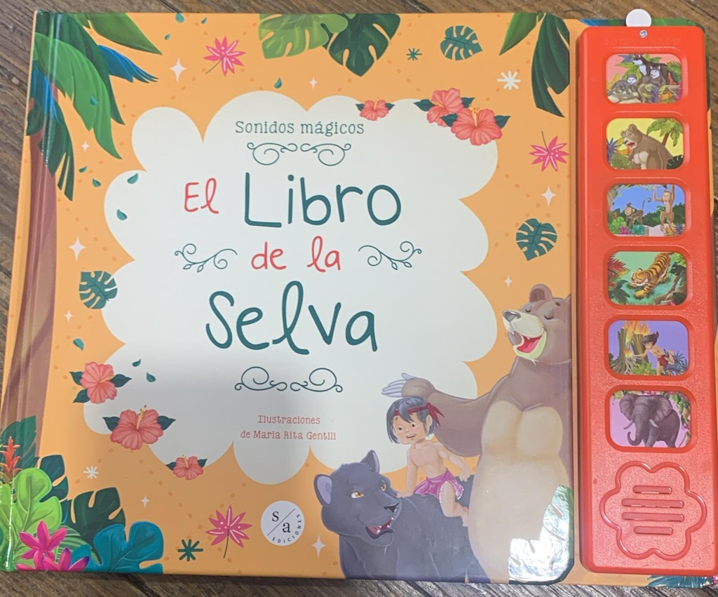 SONIDOS MAGICOS. EL LIBRO DE LA SELVA - Amuleto