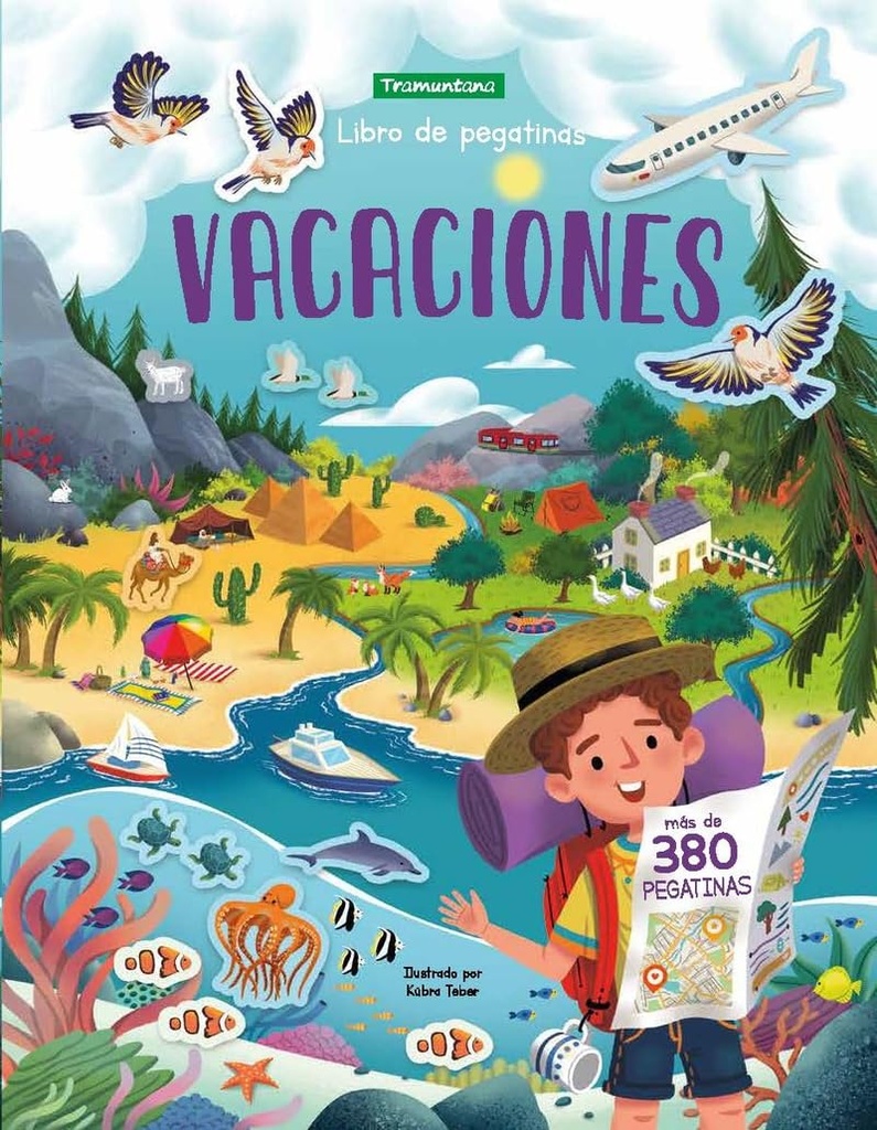 Libro de pegatinas: VACACIONES