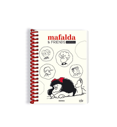 mafalda & FRIENDS AGENDA perpetua blanca