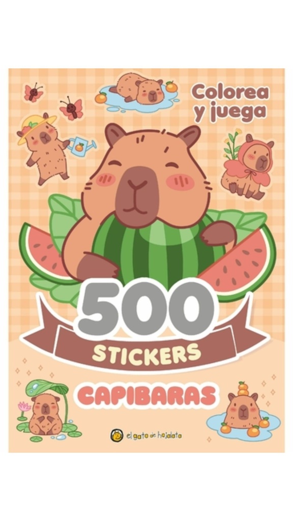 CAPIBARAS. 500 STICKERS