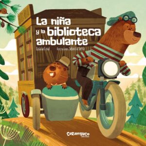 La niña y la biblioteca ambulante