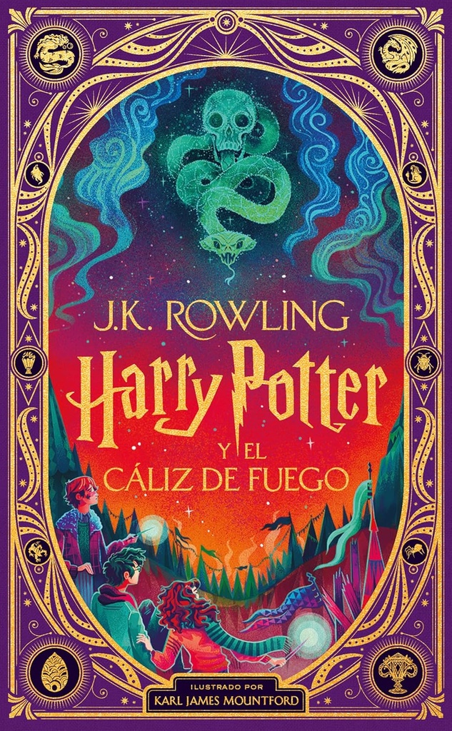 Harry Potter Y EL CÁLIZ DE FUEGO. ILUSTRADO