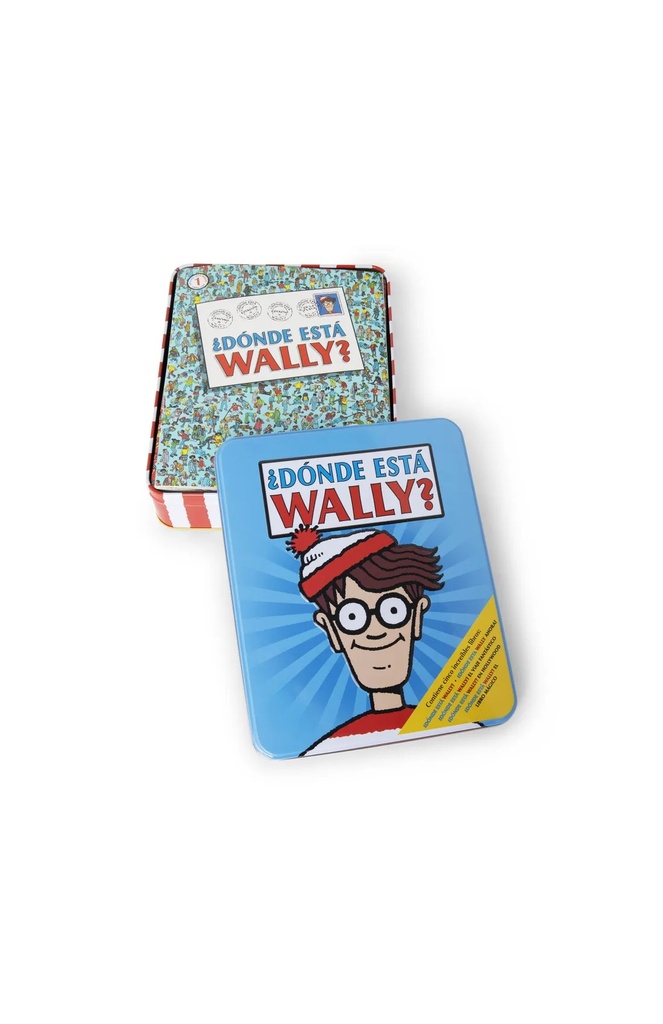 ESTUCHE EN LATA ¿DÓNDE ESTÁ WALLY?