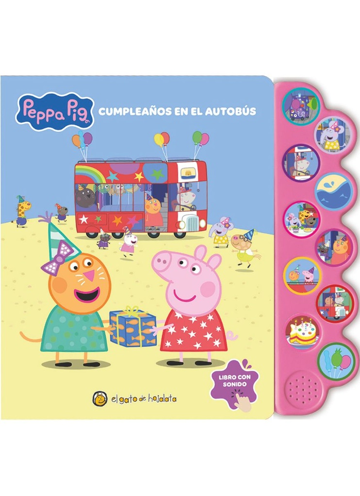 Peppa Pig. CUMPLEAÑOS EN EL AUTOBÚS