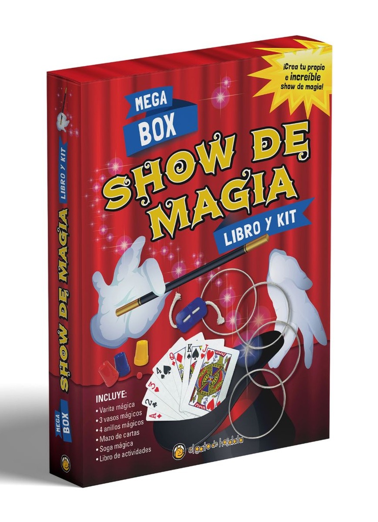 MEGA BOX. SHOW DE MAGIA LIBRO Y KIT