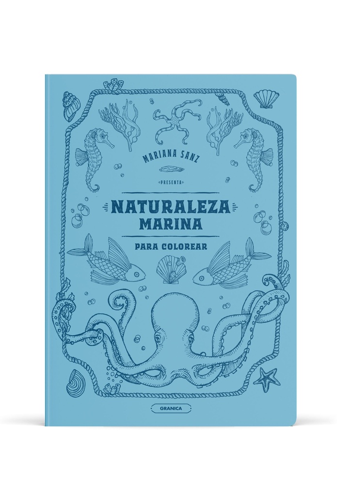 NATURALEZA MARINA PARA COLOREAR