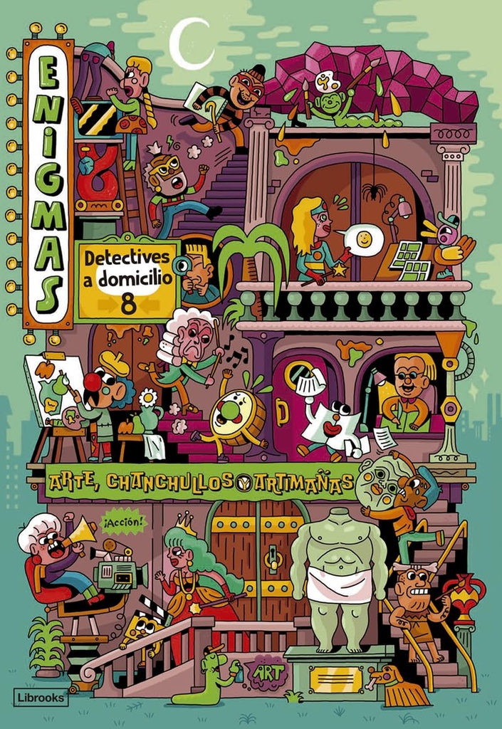 ENIGMAS. Detectives a domicilio 8. ARTE, CHANCHULLOS Y ARTIMAÑAS