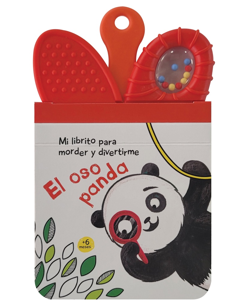 El oso panda. Mi librito para morder y divertirme